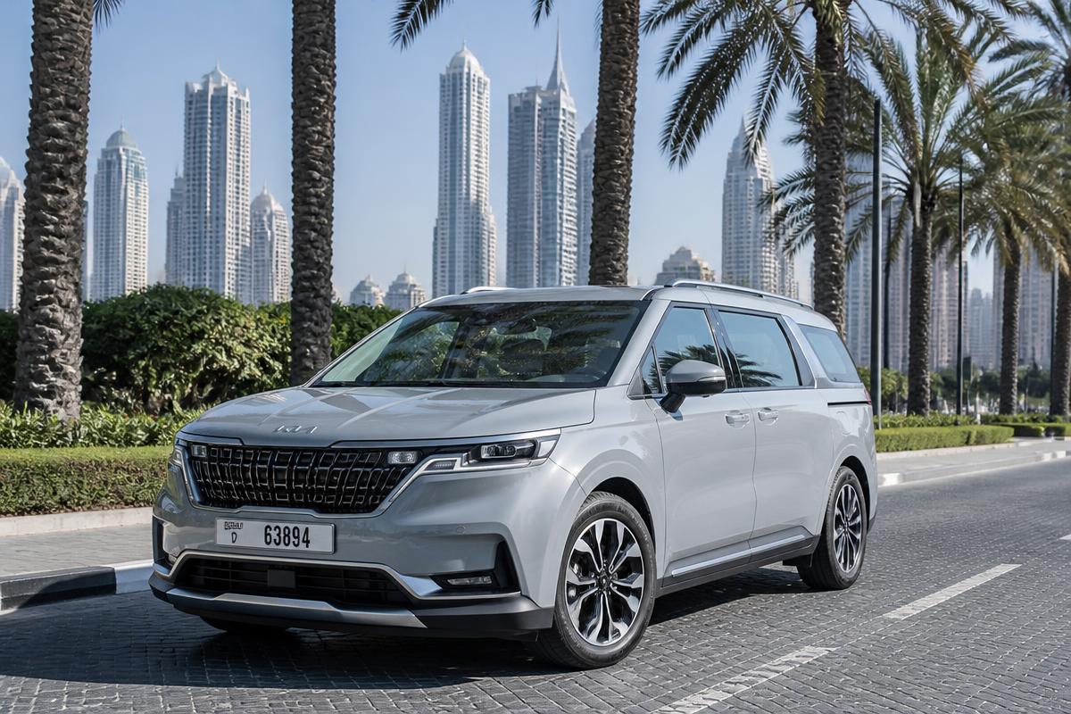 8-Seat Premium MPV for rent with driver in Dubai